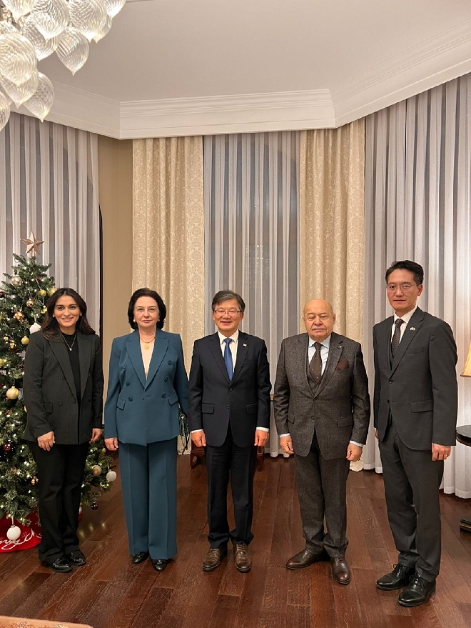 Residence Dinner with the Rector of Azerbaijan University of Architecture and Construction and the Chairman of the Union of Architects